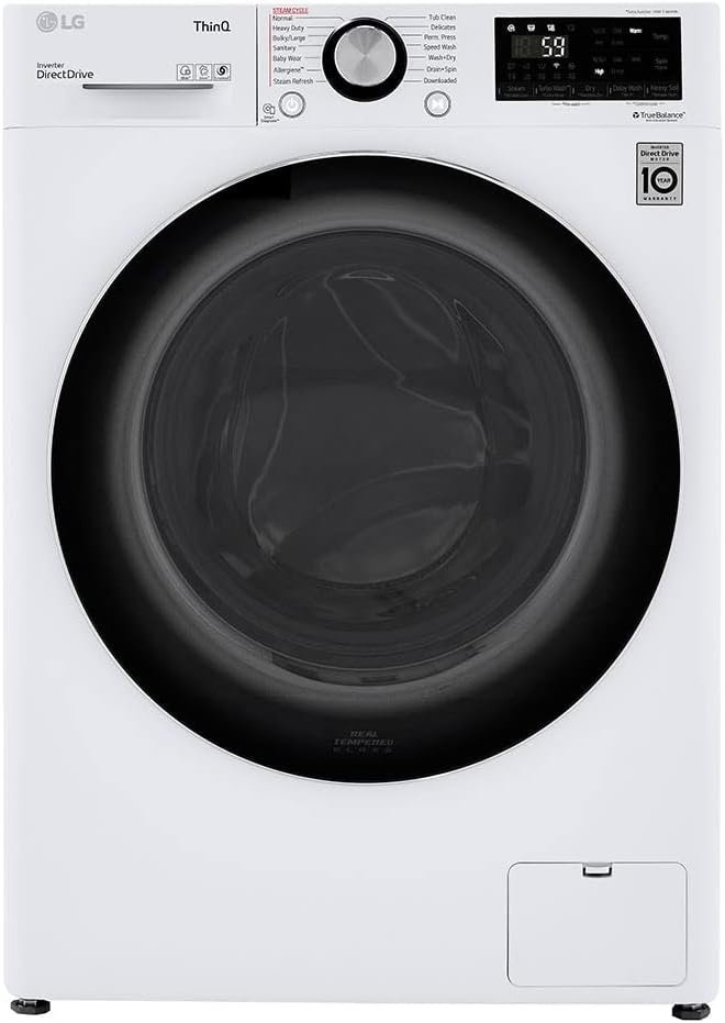 Top 5 Best LG Washer and Dryer Sets for 2025: Efficient, Space-Saving, and Feature-Packed 2 LG WM3555HWA 24 Inch Smart All In One Washer/Dryer
