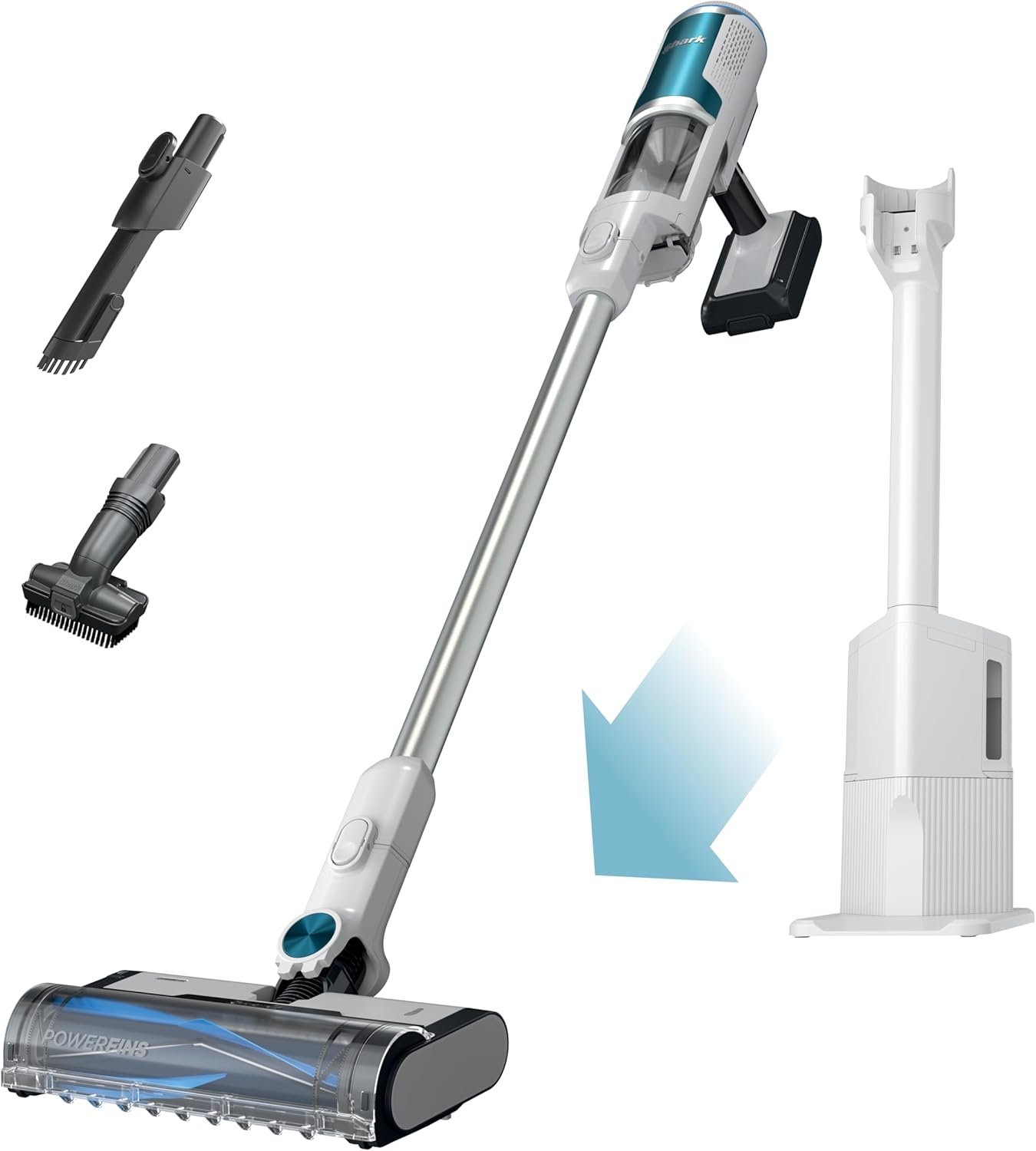 Shark Clean & Empty Cordless Stick Vacuum – Lightweight Cordless Vacuum with HEPA Filter, Portable, Rechargeable, Auto-Empty System, Stick Vacuum for Pet Hair3