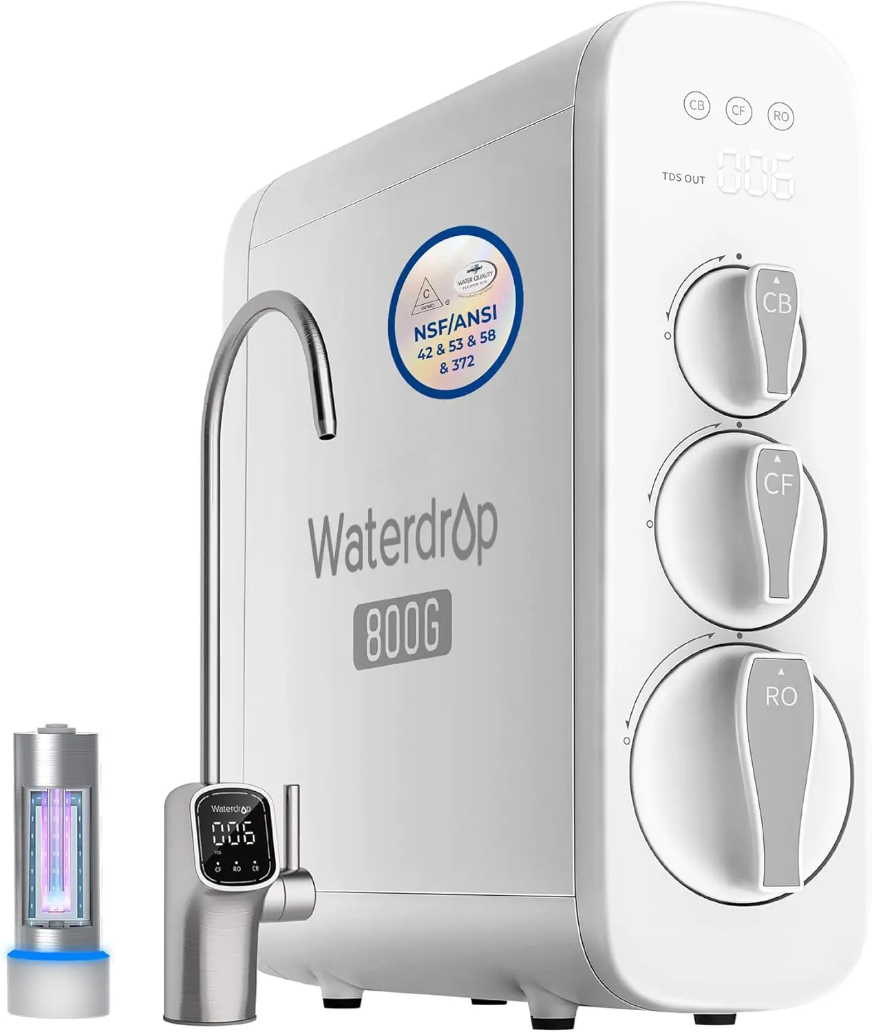 Waterdrop G3P800 Reverse Osmosis 
