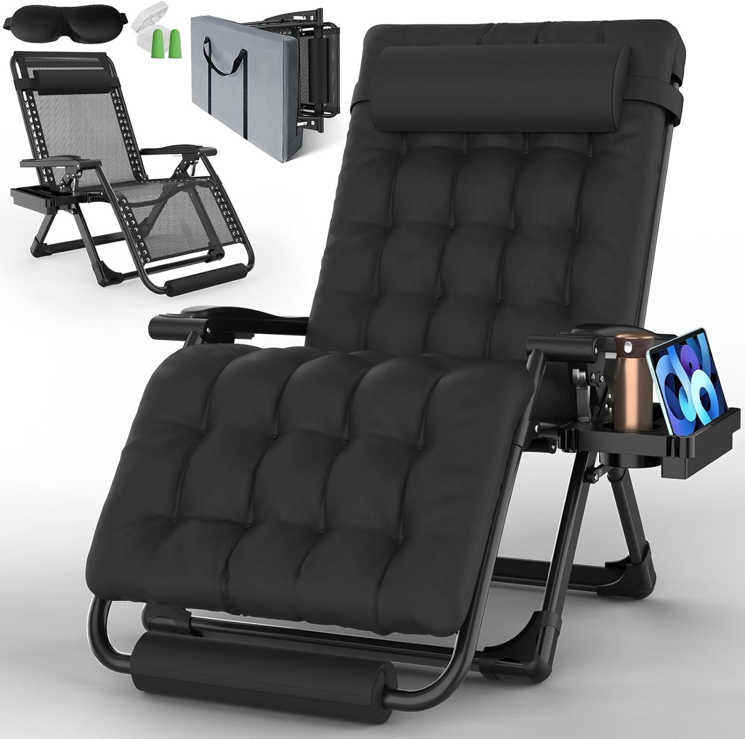 Discover 5 the Best ZERO-GRAVITY CHAIRS 3 YOMIFUN Oversized Zero Gravity Chair,33In XXL