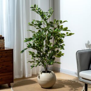 Top 10 Best Indoor Trees for Your Home 1 4ft Artificial Ficus Tree-Artificial Plants Indoor 1