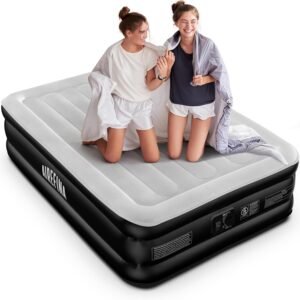 7 Best Air Mattresses : Top Picks for Camping, And Guests 6 Airefina Air Mattress Full with Built in Pump for Guest Ungraded Blow Up Inflatable Mattress Type 6
