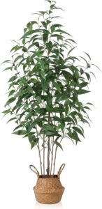 Top 10 Best Indoor Trees for Your Home 7 Artificial Eucalyptus Tree,5Ft Tree Fake Plant in Pot for Home and Offic7