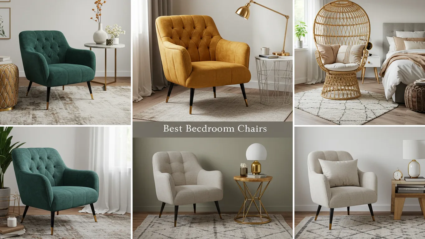 Best Bedroom Chairs – Top Picks for Comfort & Style