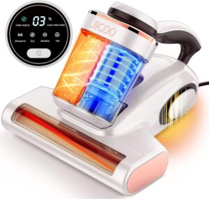 Top 7 Bed Vacuums for 2025: Cleaner Mattresses 3 JIGOO Bed Vacuum Cleaner with Dust Sensor3