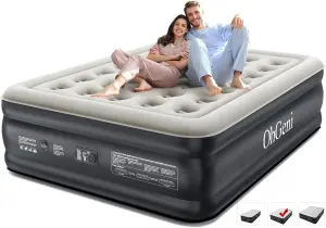 OhGeni Queen Air Mattress with Built in Pump, 4
