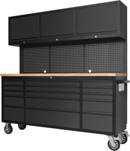 Discover 10 Best Heavy Duty Tool Storage for Garage: Top Picks for Organization 8 CT Copper Tailor 72-inch Tool Chest Cabinet Mobile Garage