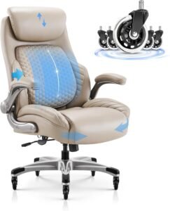 Top 10 Best Chair for Lower Back Pain at Home 9 Ergonomic Office Chair with Adjustable Lumbar Support 9