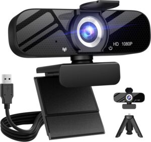 Discover 10 Best Long Range Wireless Webcams for Superior Video Quality 6 Full HD Webcam with Built-in Microphone and Rotatable Tripod 5