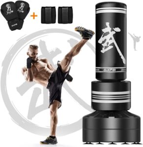 10 Best Heavy Bags for Ultimate Home Workouts 7 GIKPAL Freestanding Punching Bag