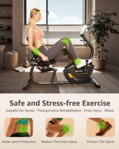 Top 10 Best Stationary Bike for Seniors 10 JEEKEE Recumbent Exercise Bike for Adults Seniors