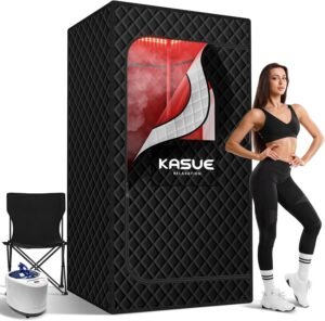 Top 10 Best Portable Saunas for Ultimate Relaxation in 2025 17 KASUE Upgraded Infrared Sauna Box for Relaxation