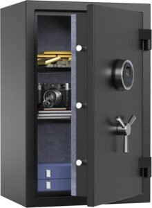 The 10 Best Home Safes – Top Picks for Security and Peace of Mind 4 RPNB Biometric Fingerprint Fireproof