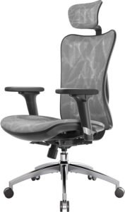 Top 10 Best Chair for Lower Back Pain at Home 4 SIHOO M57 Ergonomic Office Chair with 3 Way Armrests Lumbar Support