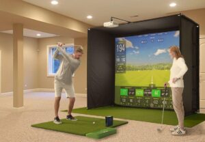 Discover 8 the Best Home Golf Simulator Setups 6 SkyTrak Golf Simulator Studio Pro