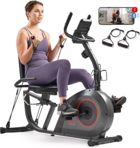 The 10 Best Home Recumbent Stationary Bikes for Comfortable Workouts in the Future 2 Sunny Health & Fitness Smart