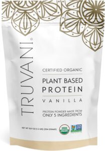 10 Best Protein Powder For Women 10 Truvani Vegan Pea Protein Powder | Vanilla