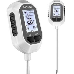 Discover 10 Best Landscaping Equipment Picks for a Flawless Outdoor Space 3 4-in-1 Soil Moisture Meter Digital 2