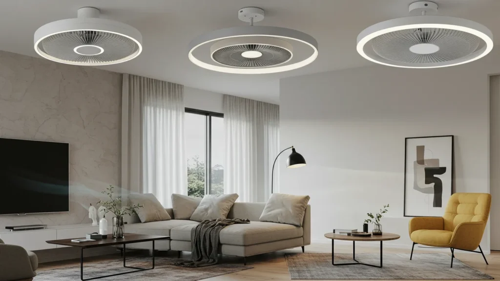 Top 7 Best Bladeless Ceiling Fans with Lights: Smart, Quiet & Stylish 1 Bladeless Ceiling Fan