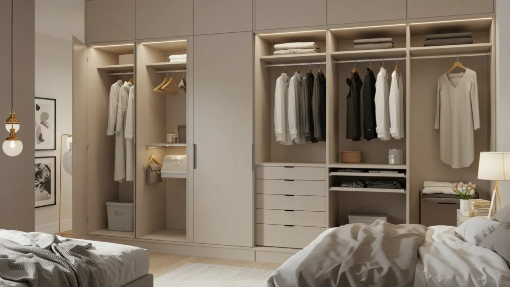 Wardrobe Ideas for a Small Bedroom: Maximizing Space with Style 1 cupboard ideas for small bedrooms