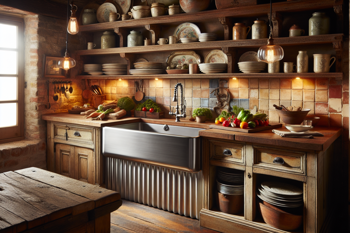 farmhouse kitchen sink